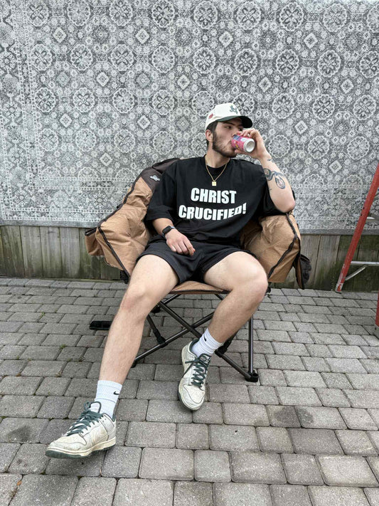 Christ Crucified Oversized Tee